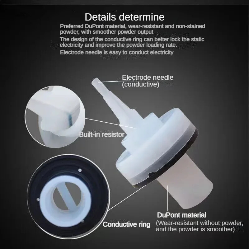 1000047 Flat Nozzle for Gema Opti GM02 Electrostatic Powder Coating gun