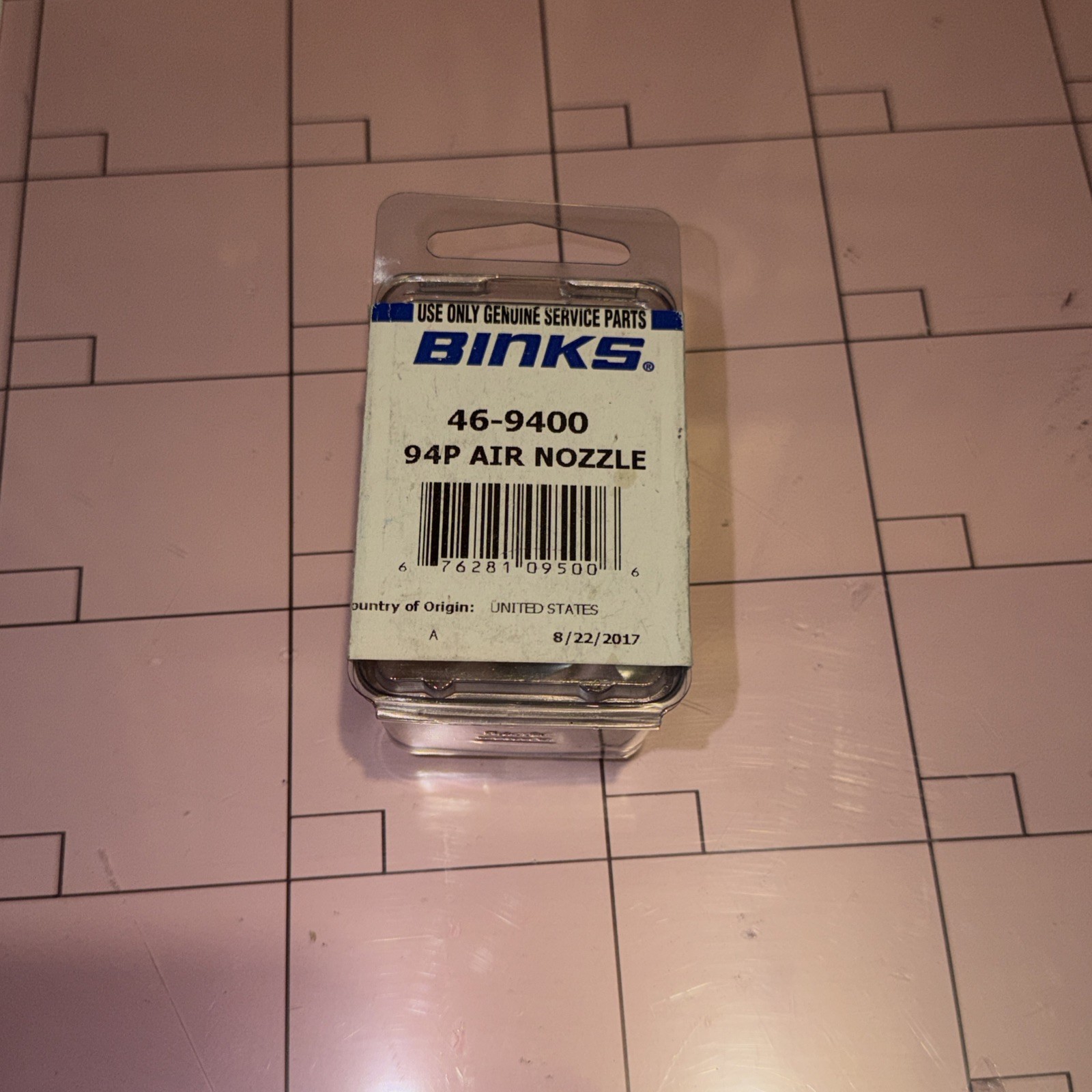 Binks 46-9400 HVLP 94P Machined Air Spray Gun Air Cap