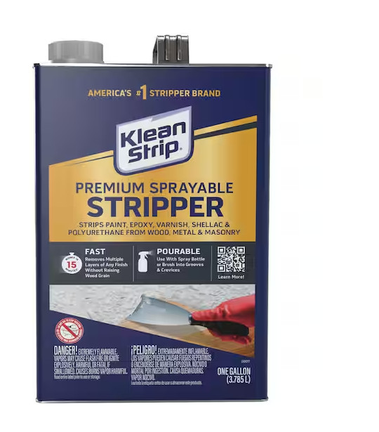 One Gallon Premium Paint Remover and Stripper – CA Formula