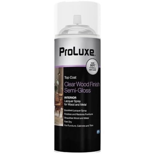 Deft Interior Clear Wood Finish Semi-Gloss Spray, 12.25-Ounce Aerosol