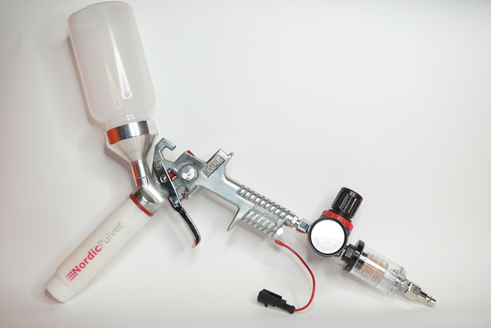 Powder Coating System NordicPulver PRO+ with Case Powder Paint Spray Gun US plug