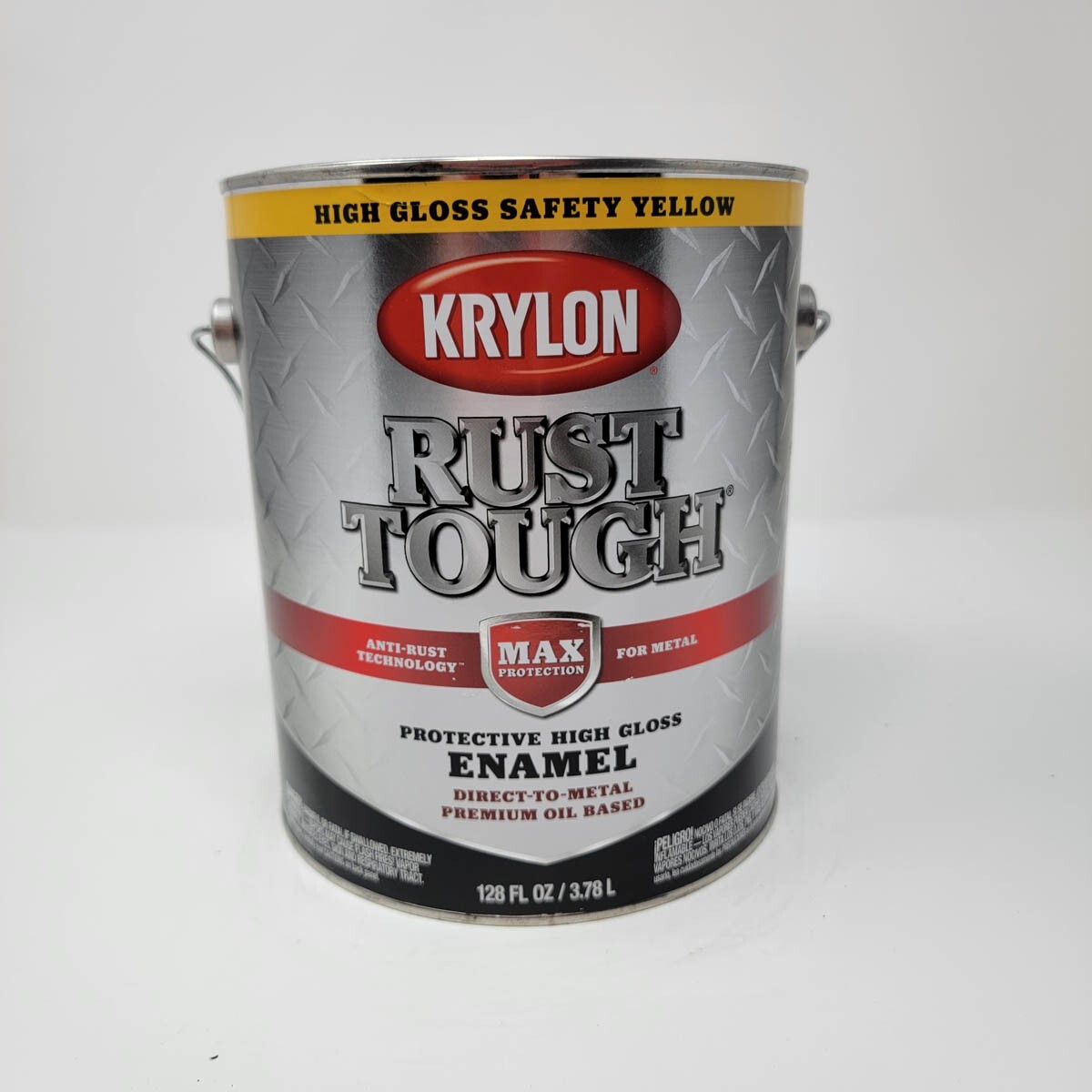 Krylon Rust Tough Anti-Rust, Rust Control Enamel High Gloss Safety Color Yellow