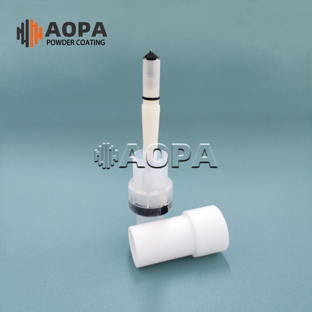 1/10/20PCS NS09 1008259 Powder Coating Round Nozzle Extension Electrode Holder