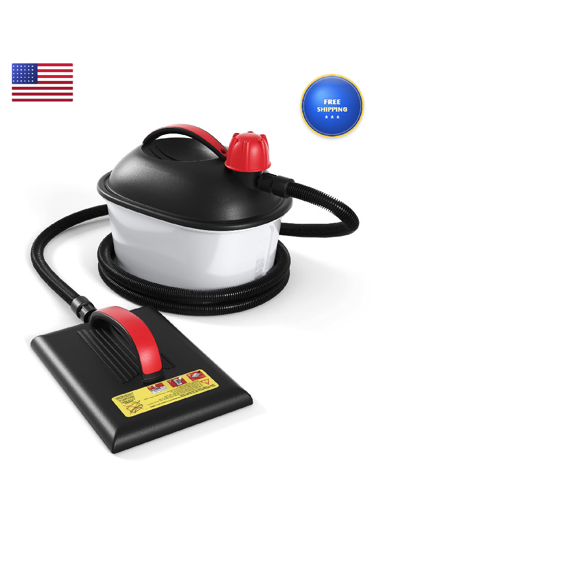 Goplus Wallpaper Steamer Chemical-Free Cleaner For Wallpaper Removal W/ 10Ft