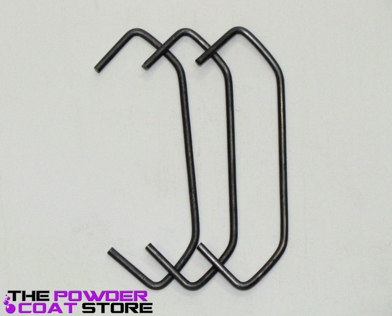 Powder Coating Hooks – V Hooks .120 x 4″ (50 Hooks) Up to 56 lbs!