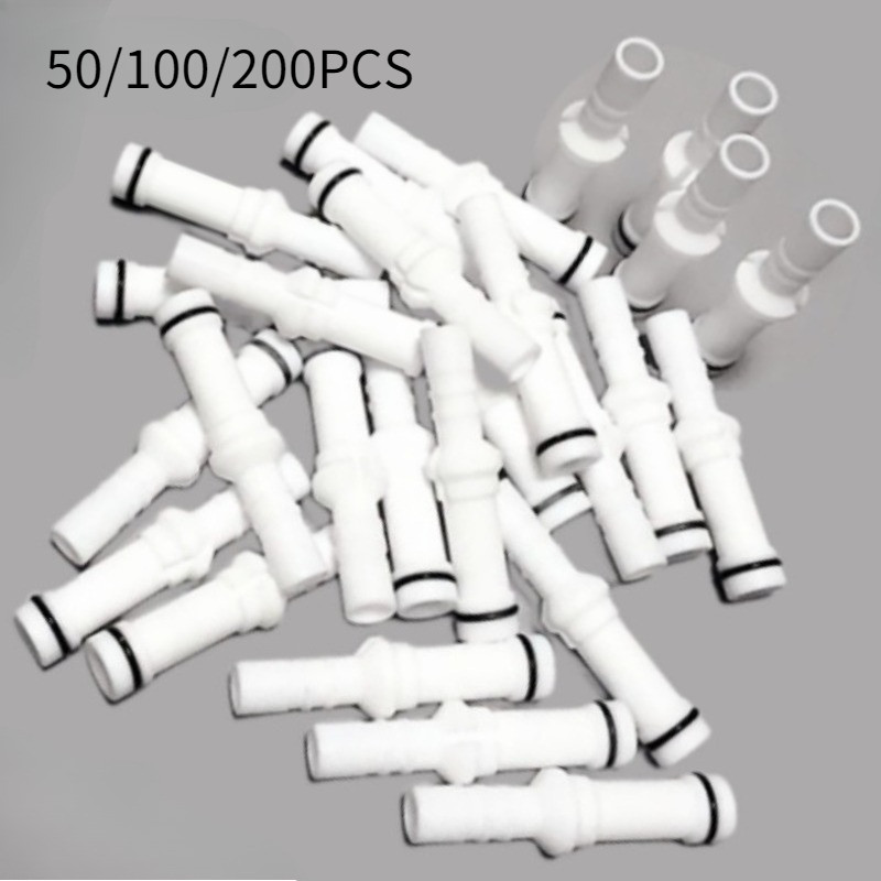 100PCS 241225 PTFE Annular gap collector nozzle for PI-F1 Powder injector pump