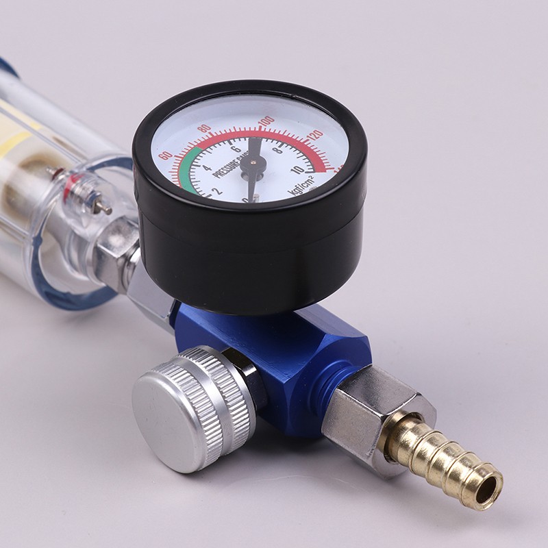 Pneumatic Spray Gun Air Regulator Gauge Water Trap Filter Tool JP/EU/US Adapt A3