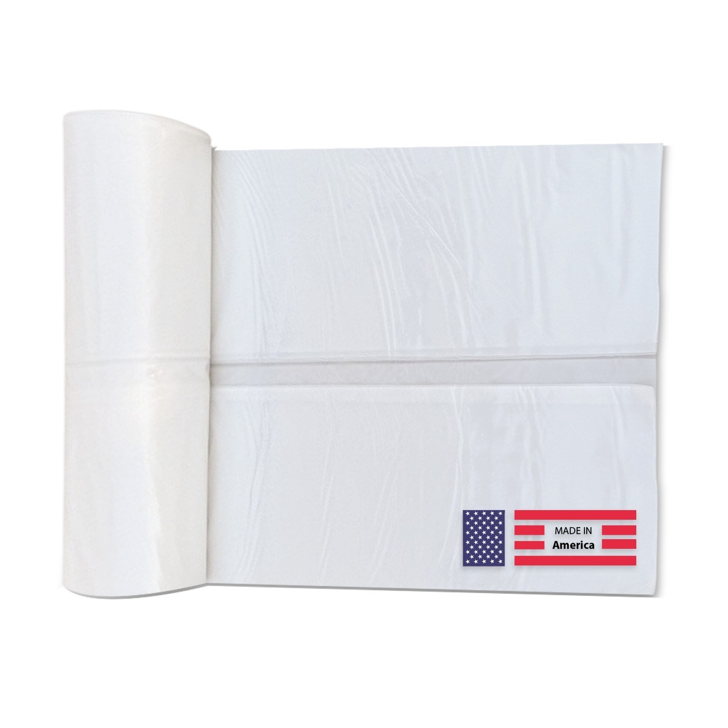 BULK 10 Mil Clear Plastic Sheeting Roll – Poly Visqueen | USA Made – Sandbaggy