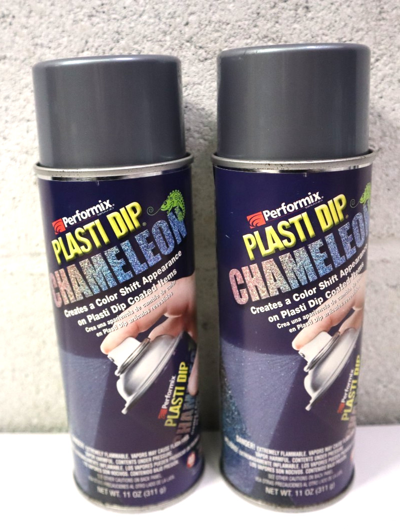 2 Performix Plasti Dip Chameleon Spray Turquoise/Silver – 11 oz.