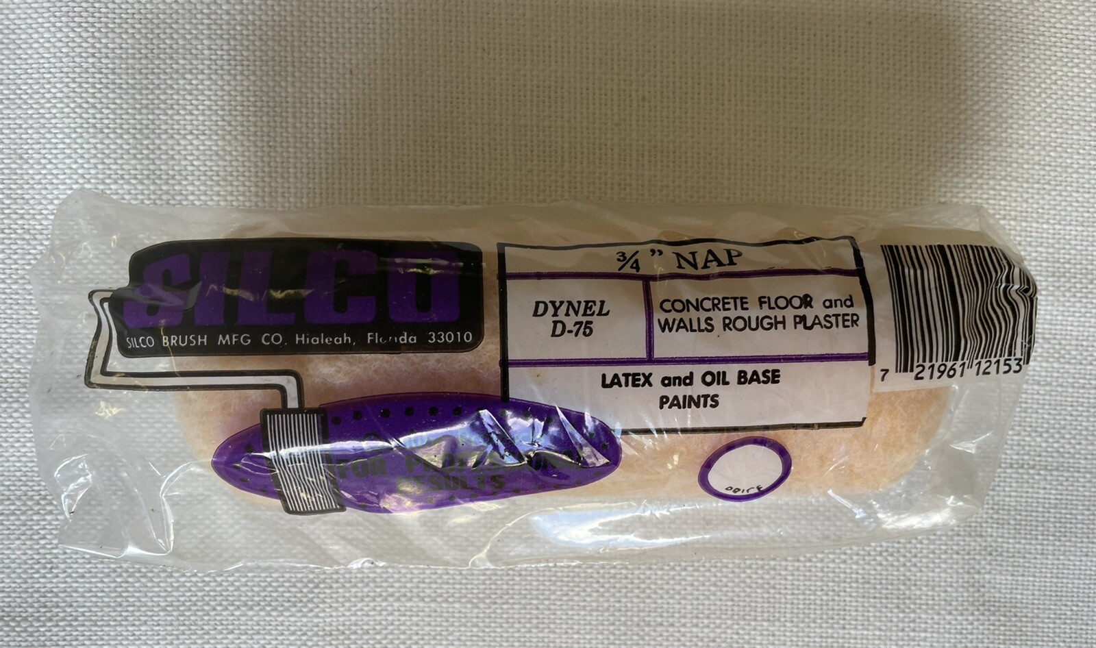 7″ Mohair roller cover 3/4″ nap only $4.85 each. must buy 4