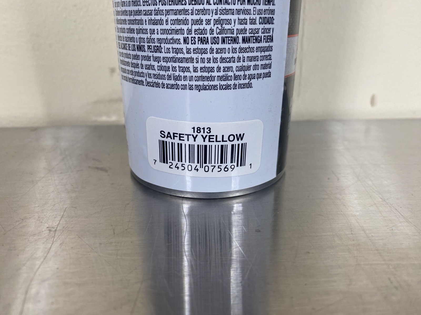 Lot of 6! Krylon K01813777 OSHA Safety Yellow APWA Color Standard Spray Paint