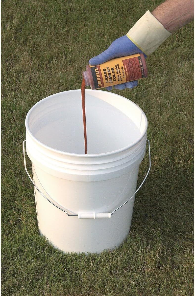 Quikrete Concrete Colorant Bottle, Terracotta, 10 oz