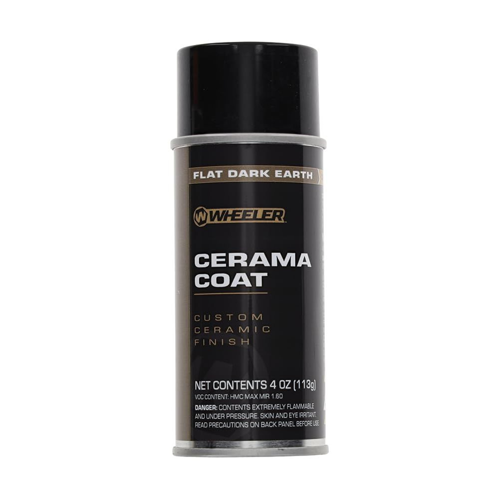 Wheeler Cerama-Coat, Spray On Ceramic 1 Count (Pack of 1), Flat Dark Earth