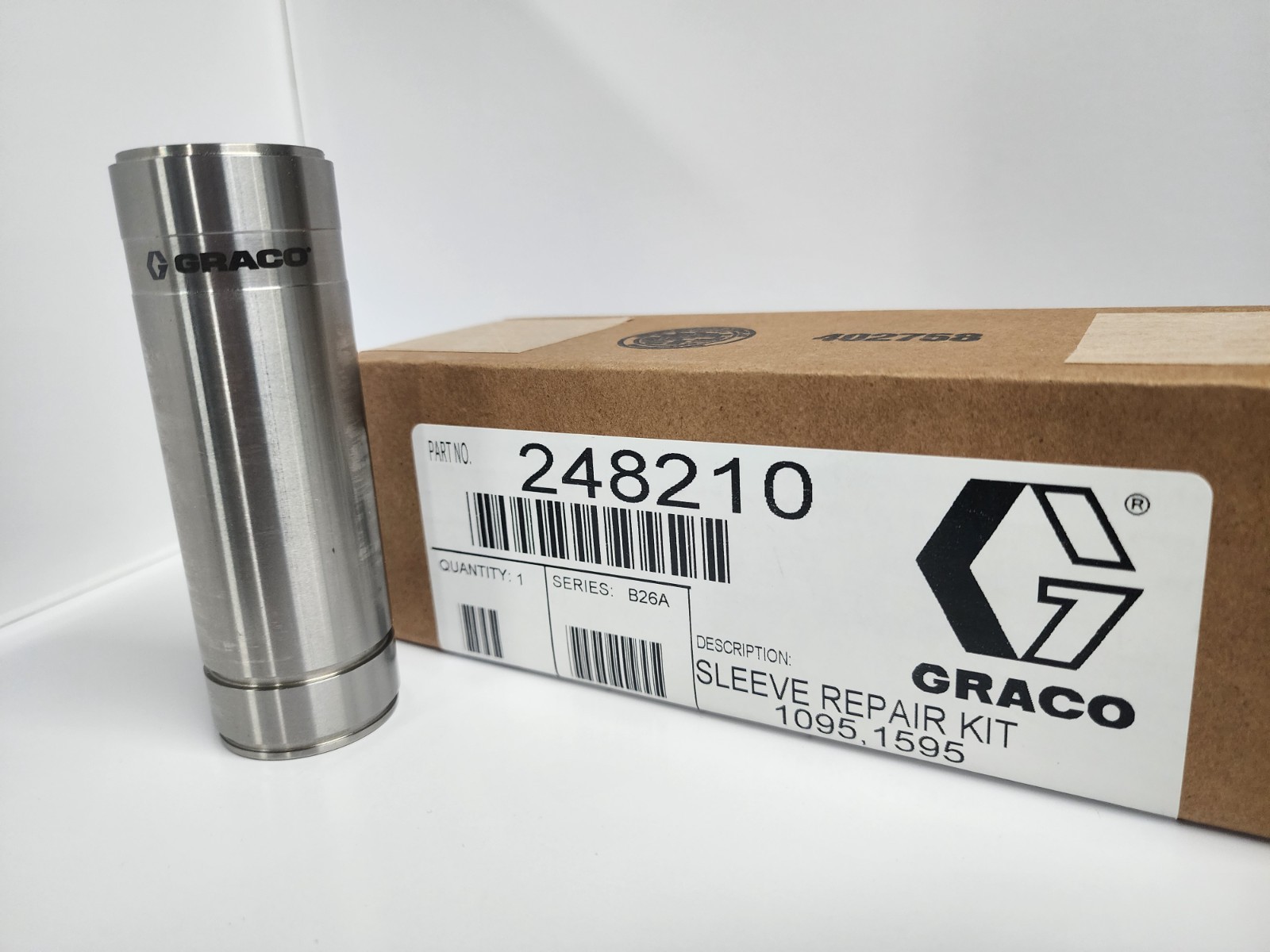 GENUINE/OEM GRACO 248210 Pump Sleeve (Old# 240-525)