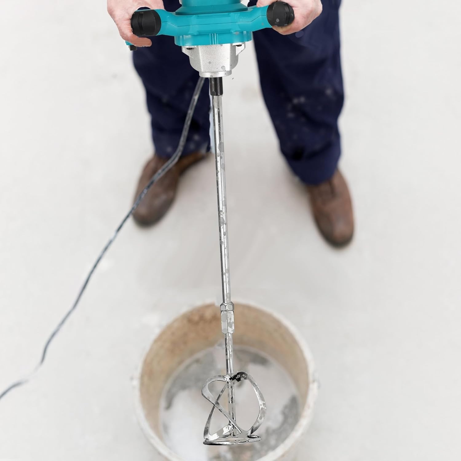 Concrete Mixing Head, Cement or Paint Mixer Drill Bit Accessories, Exclusive …