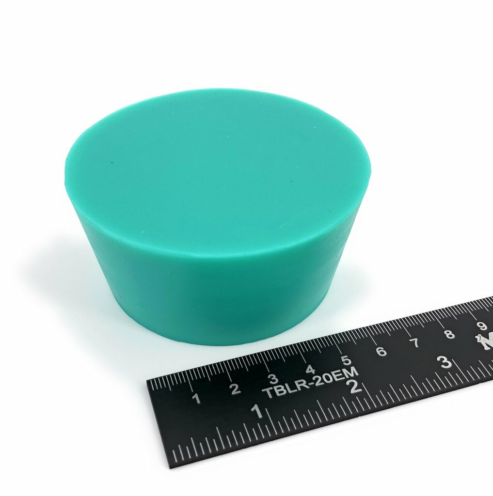 High Temp Masking Supply 2.677 x 3.228 Inch #13.7 Hollow Silicone Plugs – 1 Pc