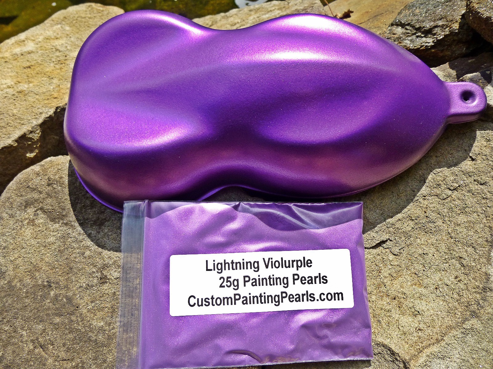 Lightning Violurple Pearl Pigment 4 Auto Paint Lacquer Urethane HOK