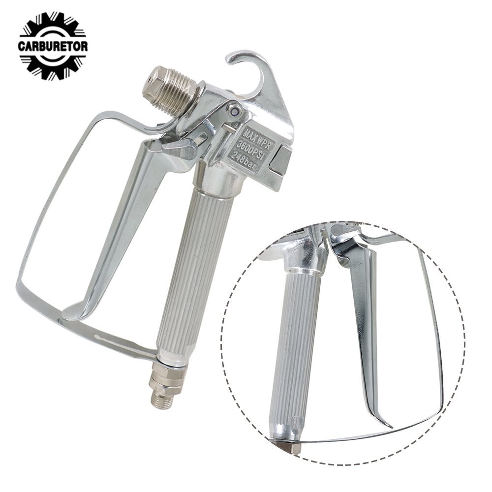 1 PC 3600 PSI Airless Paint Spray Gun with 517 Tip & Tip Guard Fit For Sprayers