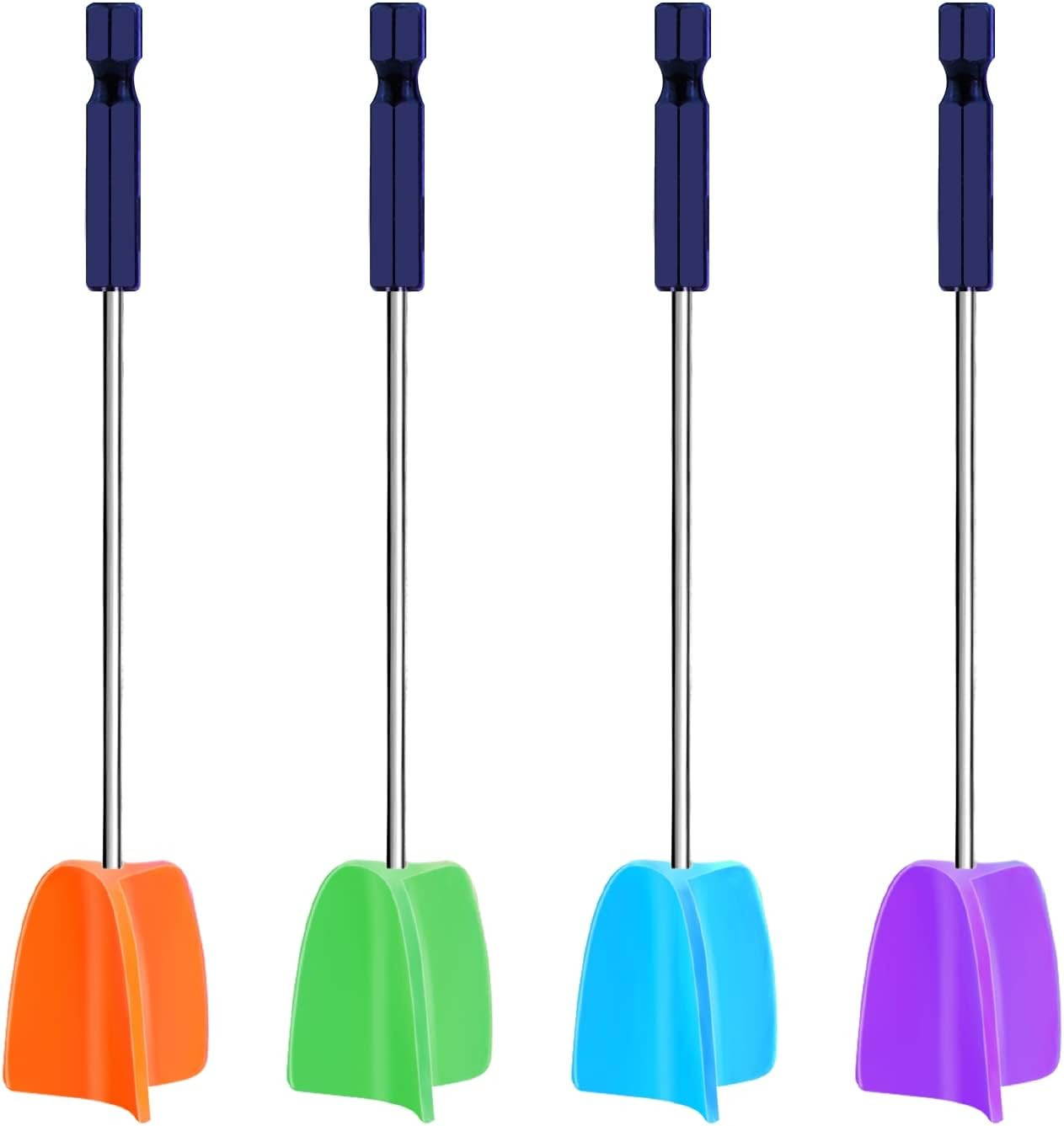 3 Sizes/6 Pack Paint Mixer,11.8 Inch, 1 Gallon Paint Mixer for Drill, Resin Mixe