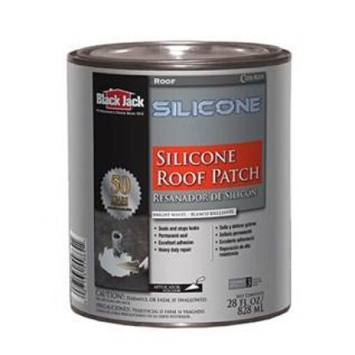GARDNER-GIBSON 5586-1-02 Quart White Sili Silicone Roof Patch