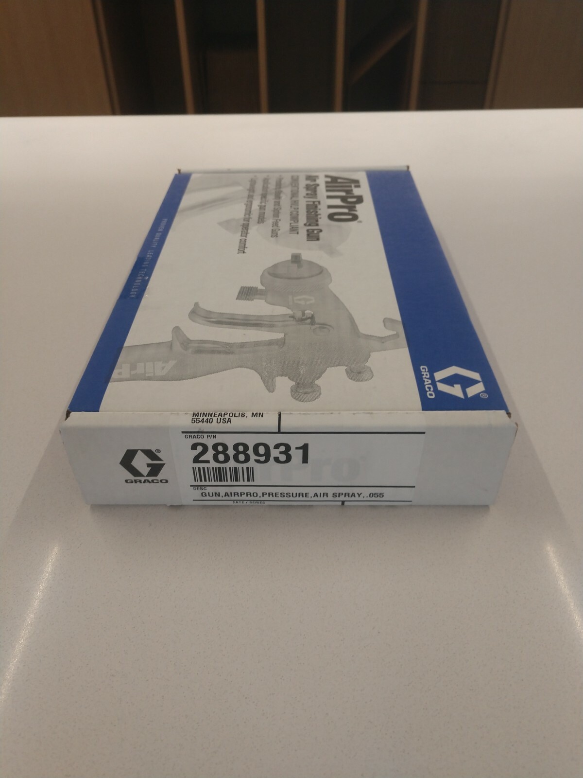 Graco AirPro Conventional Pressure Feed Spray Gun – 288931