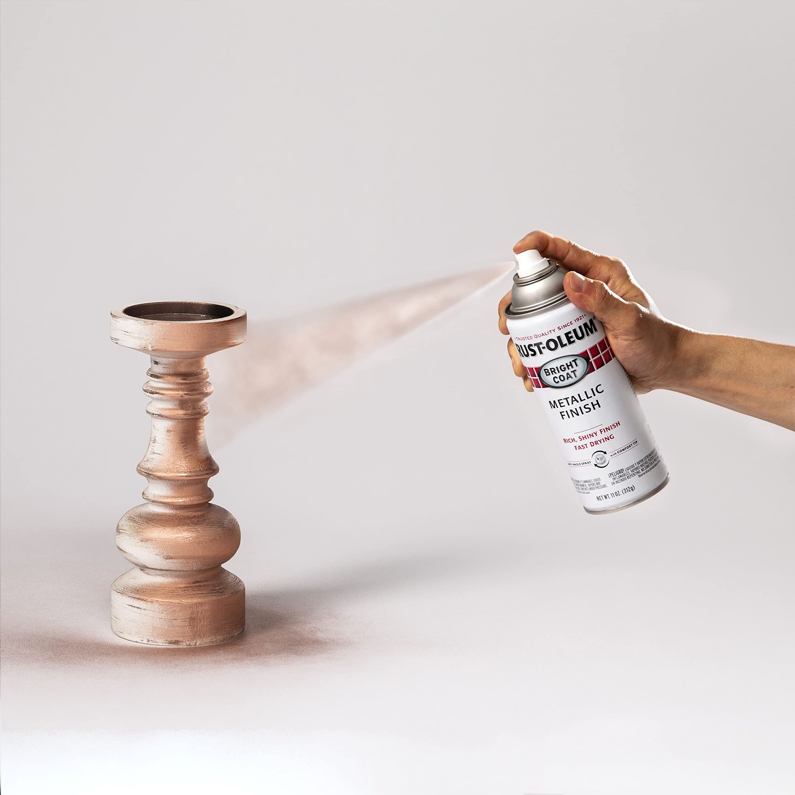 Rust-Oleum 314417 Stops Rust Bright Coat 11 Ounce (Pack of 1), Copper