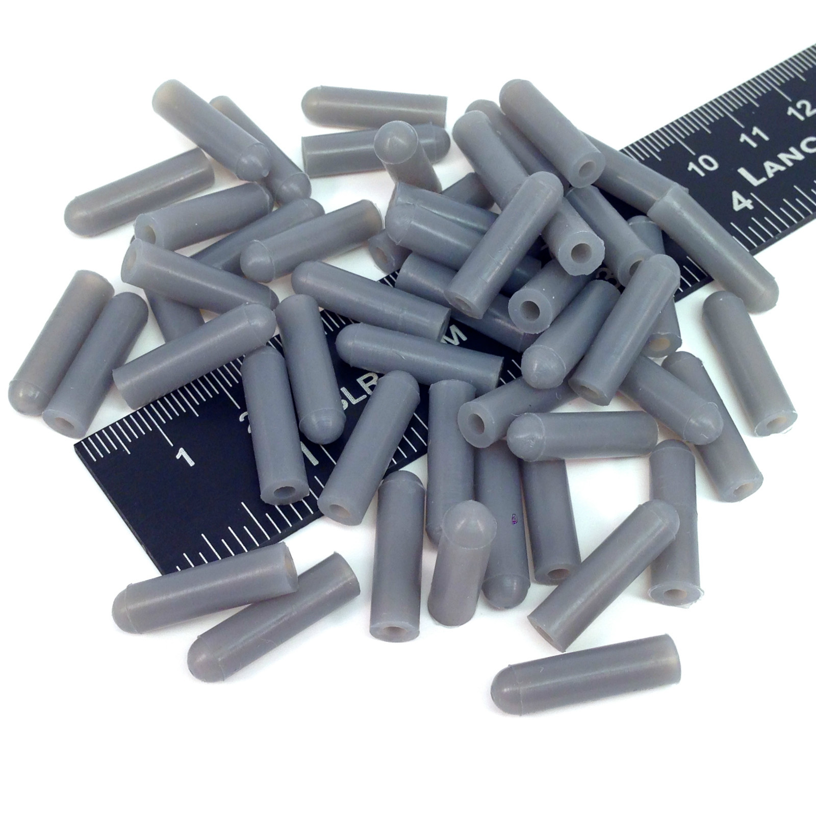 (50) 1/8″ ID High Temp Silicone Rubber Powder Coating Caps Cerakote Vacuum Cap