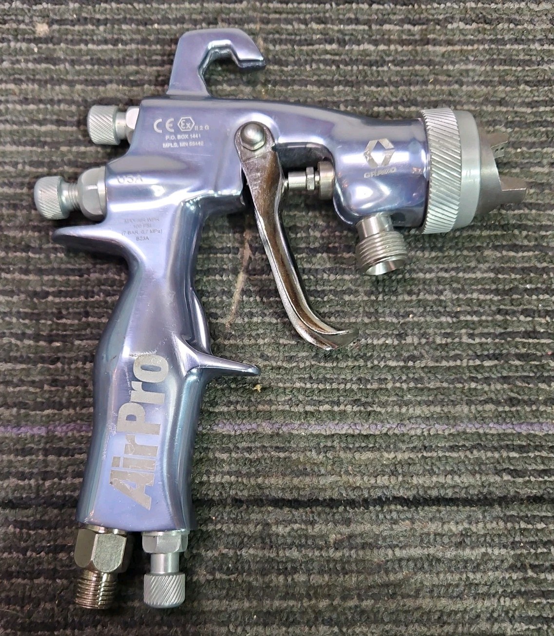 Graco AirPro Compliant Professional Gravity Feed Spray Gun – TOOL ONLY