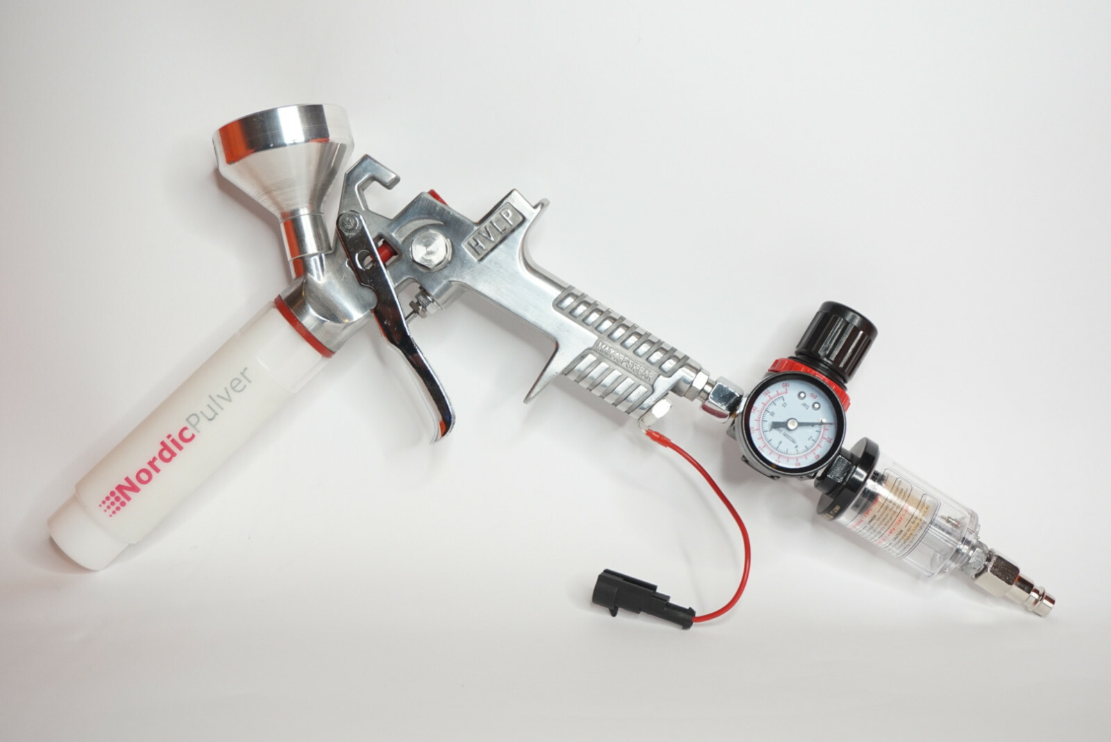 Powder Coating System NordicPulver PRO+ with Case Powder Paint Spray Gun US plug