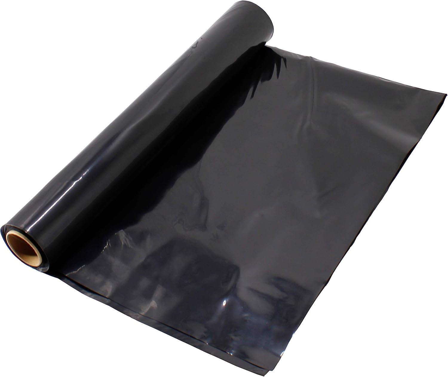 TEXALAN(R) Black Plastic Sheeting Roll Farm Film Tarp Heavy Duty Polyethylene