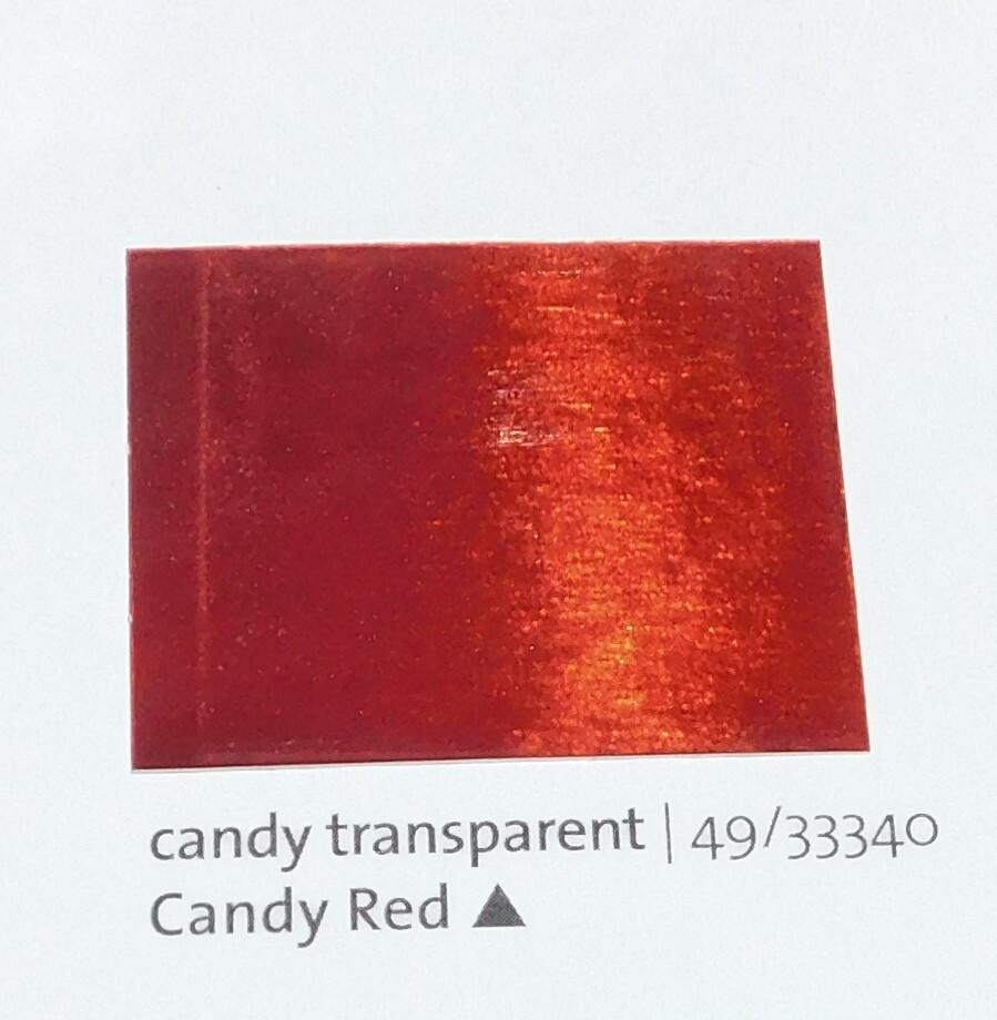 Candy Red 49/33340 Powder Coating Tiger Drylac 1 LB Requires Chrome base coat