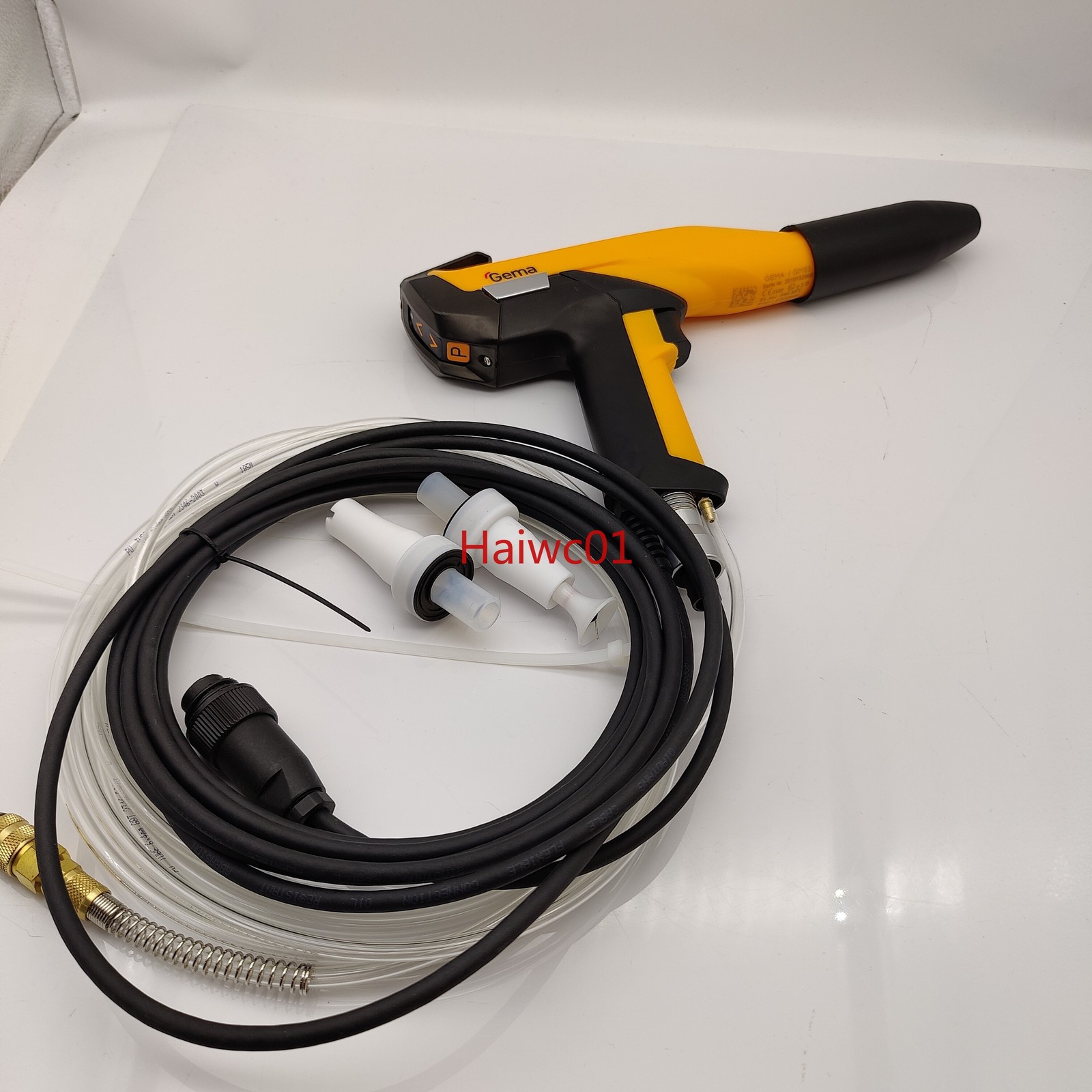 1*Powder Coating Spray Gun Suits for GEMA OptiFlex 2，Opti Select GM03，OptiFlex B