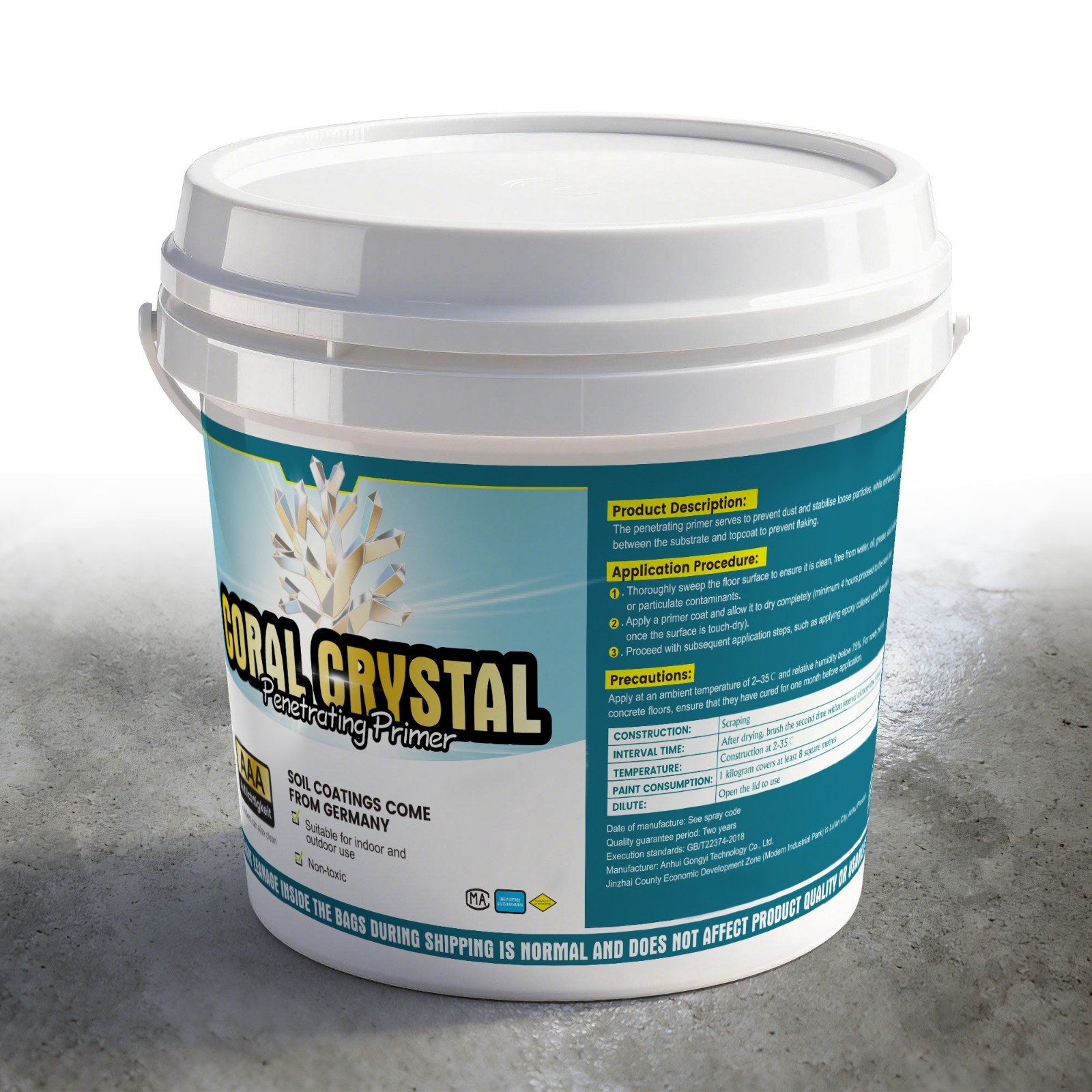Waterborne Penetrating Primer, Sealer Primer Concrete, Cement & More