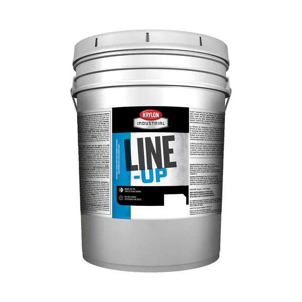 Industrial Athletic Field Marking Paint, 5 gal., Bright White, Water -Based