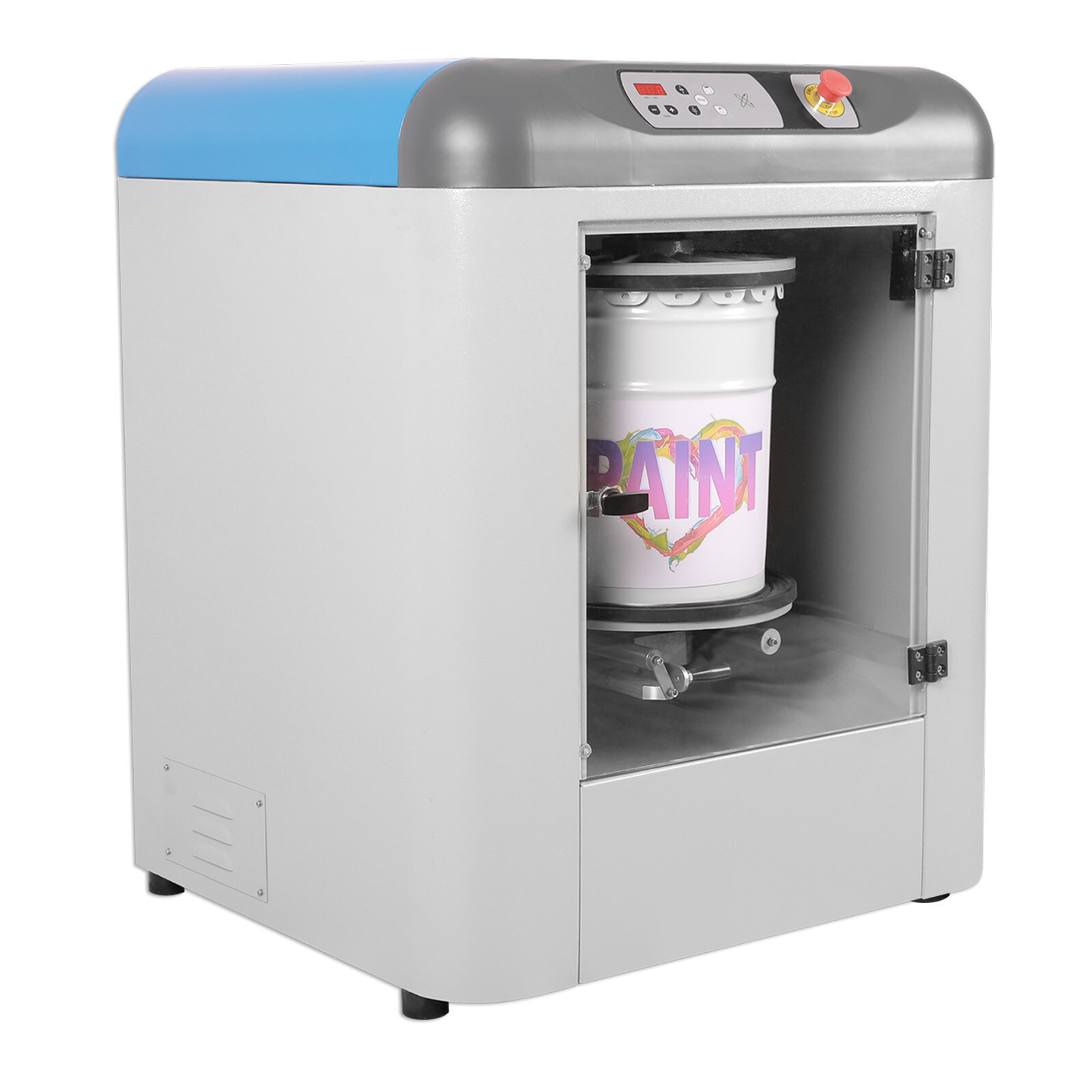 110V Automatic Rotating Ink Mixer,0.5-20L Paint Shaking Mixing Machine for Paint