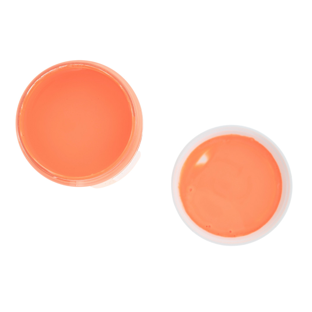 Fluorescent Orange Liquid Latex Body Paint – 4 oz – Blacklight and Bright