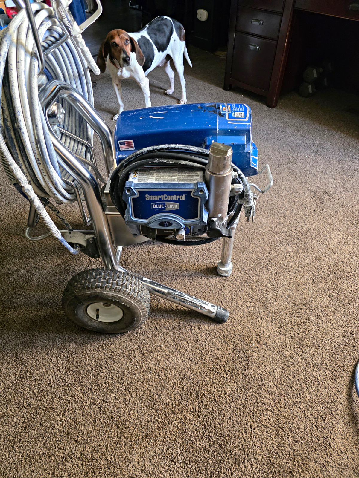 Graco Ultimate MX II 695 Airless Paint Sprayer Cart 50 ft Hose 1.6hp 3300psi
