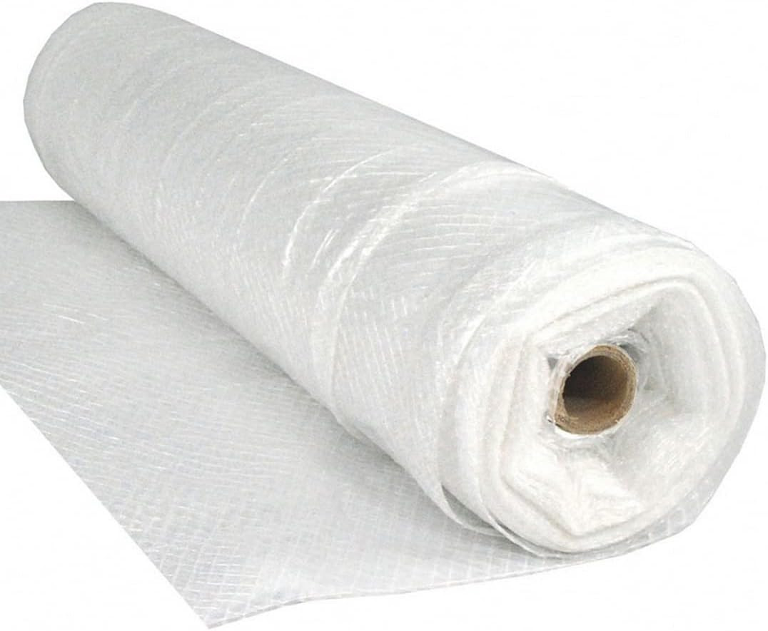 Dura Skrim 10 Mil Heavy Duty Clear Plastic Sheeting – 52″x20′ Roll