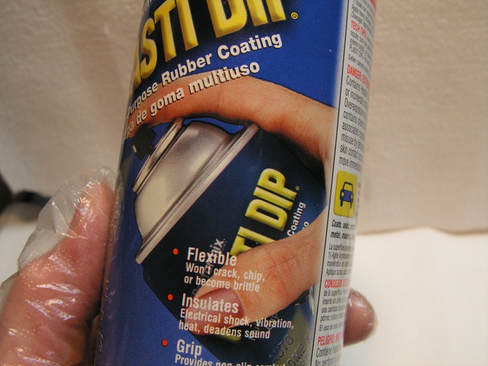 Plasti Dip Clear Protective Coating Spray 11 Ounce Flexible Rubber Finish