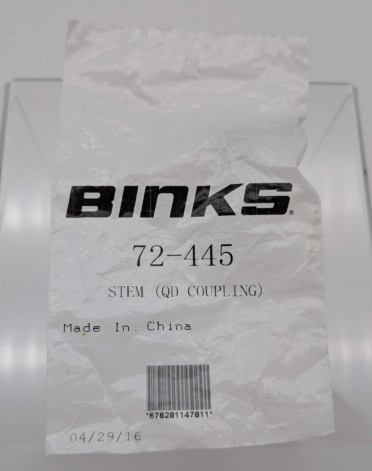 Binks 72-445 1/4″ Quick Disconnect Stem Coupling FNPS 200 PSI Spray Gun Air Line