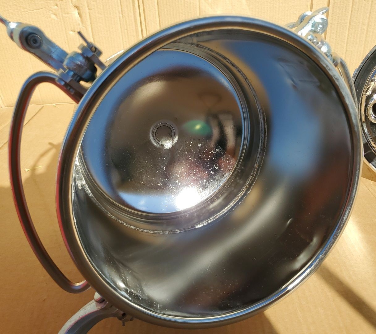 Binks 183S Stainless Steel 2 GALLON Pressure Tank Pot with Agitator