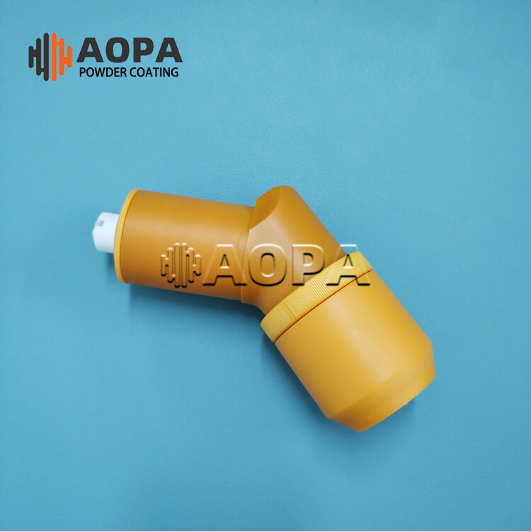 GA02 Angle nozzle PA01-60° 383 724 with round jet nozzle Non-OEM powder gun part