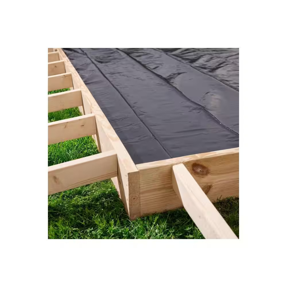 20 Ft. X 100 Ft. Black 6 Mil Plastic Sheeting