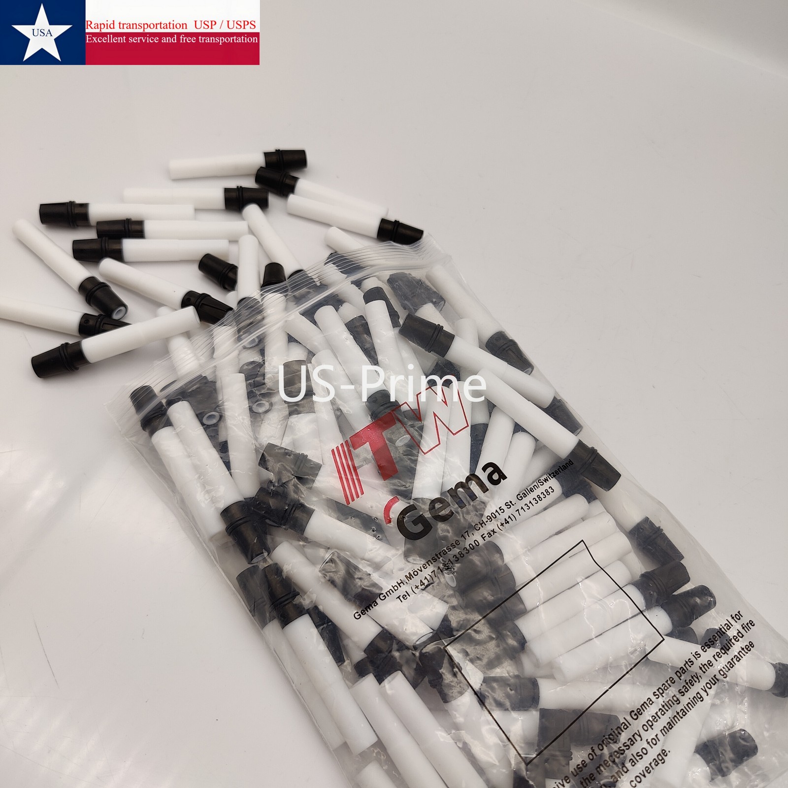 100PC Replacement Venturi insert sleeve Fits Gema powder spray pump IG06 1006485
