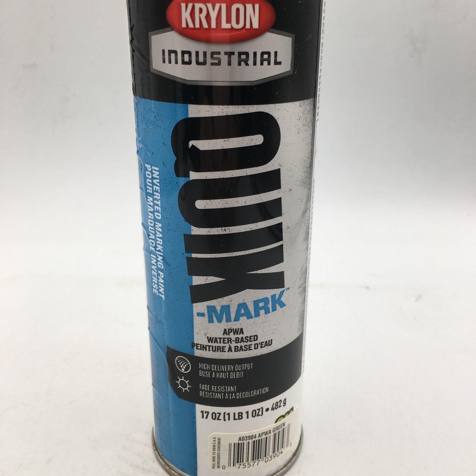 ONE CAN Of Krylon QUIK-MARK Water-Based Inverted Marking Paint – APWA Green