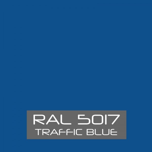 RAL 5017 Traffic Blue Powder Coating Paint – New 1LB