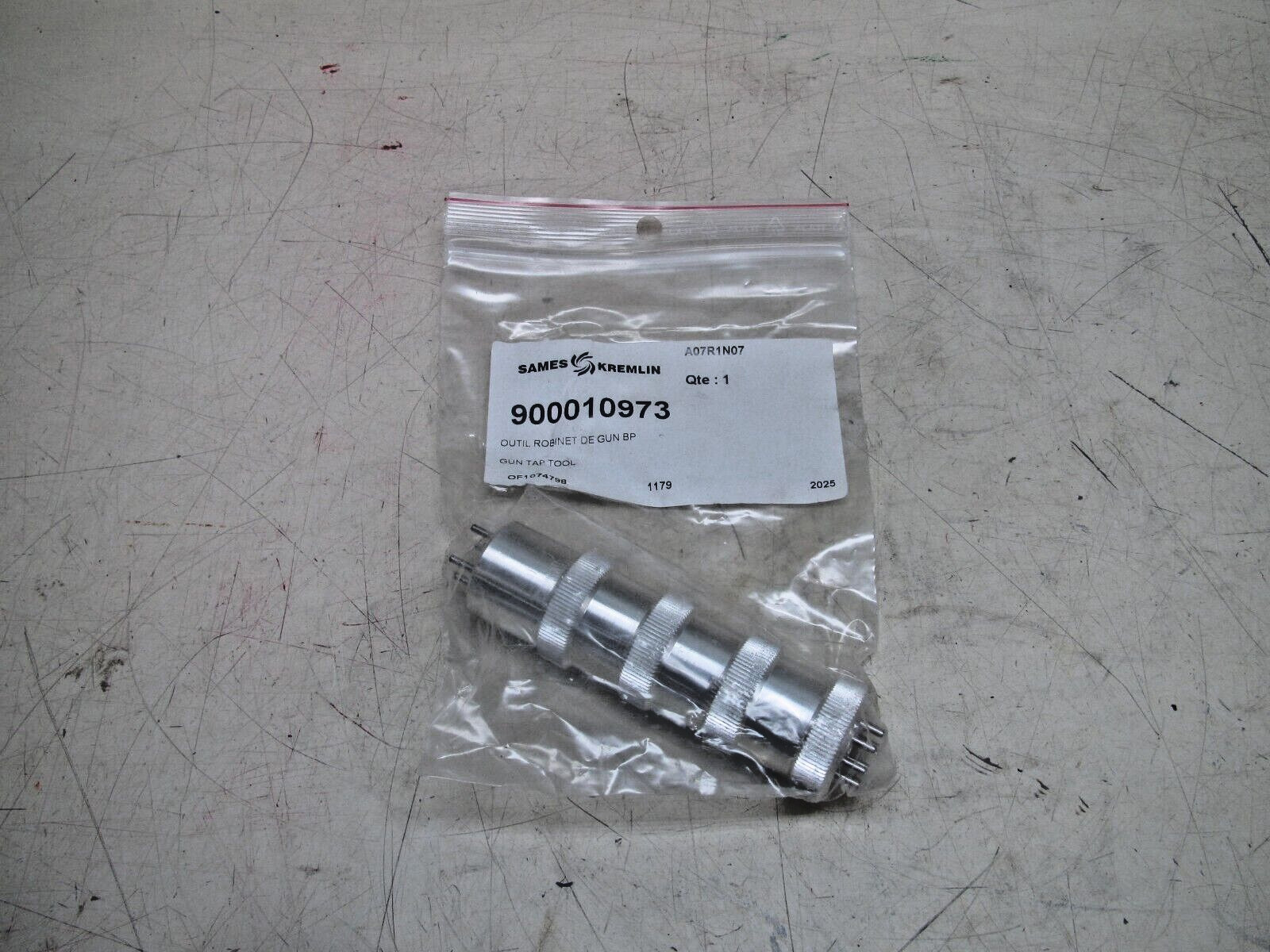 Sames Kremlin Flat Nozzle Disassembly Tool Gun Tap Tool P/N: 900010973