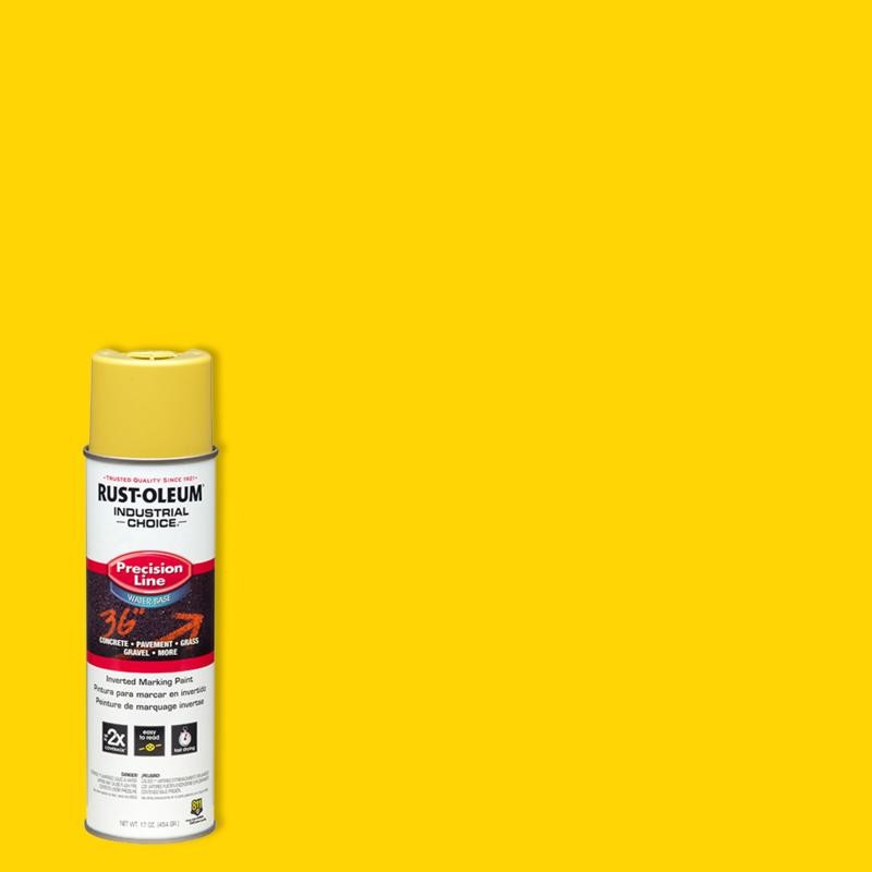 Rust-Oleum 203034 600-700 Linear ft. Inverted Marking Paint 17 oz. (Pack of 6)