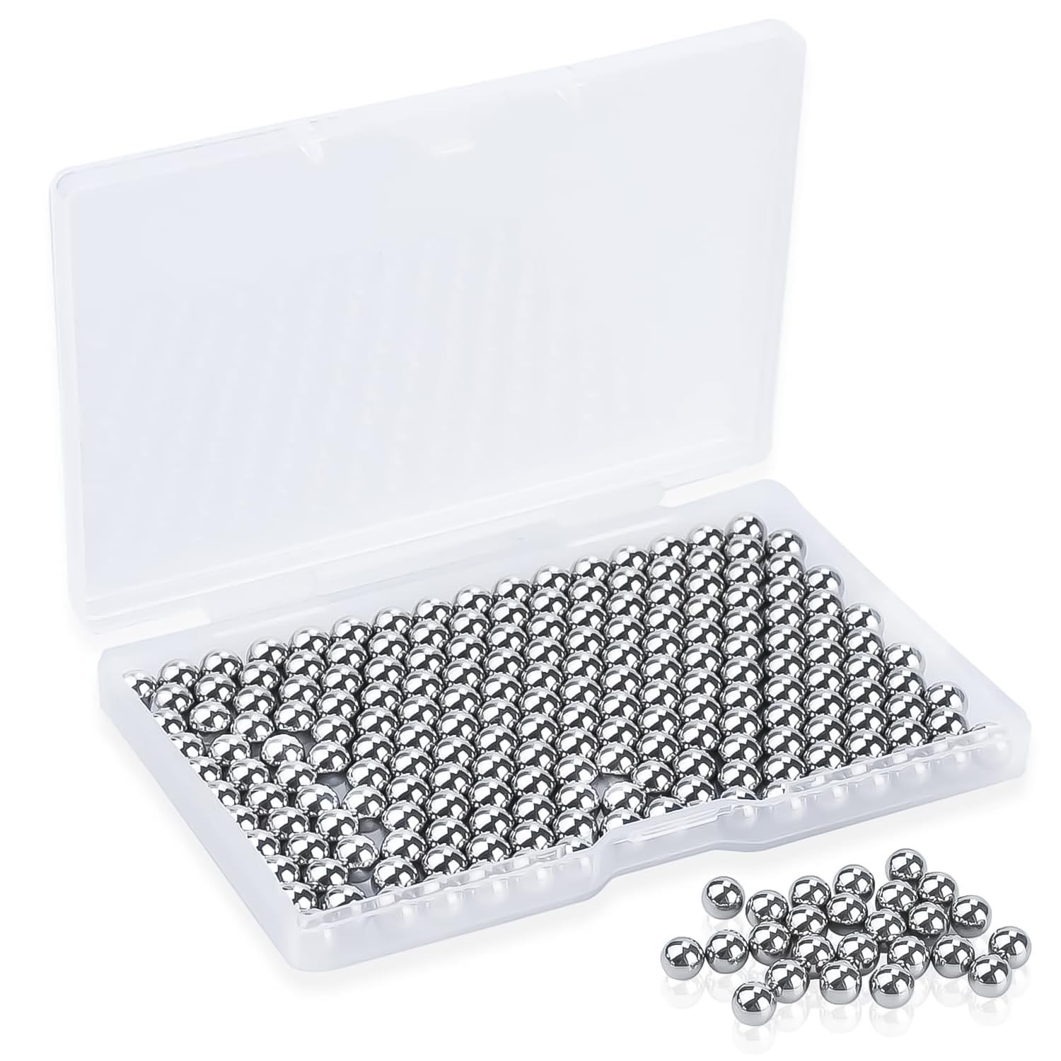 300 Pcs Paint Mixing Balls 0.22 Inch 304 Stainless Steel Agitator 5.5 mm