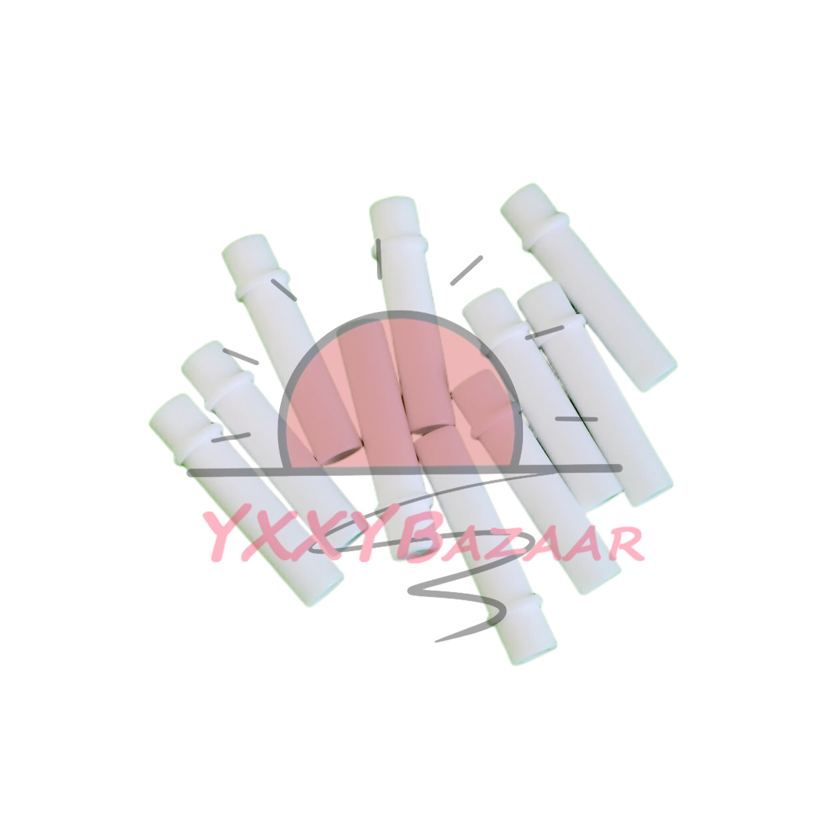 10PCS New 377724# insert sleeve Venturi PTFE for iFlow IG02 powder pump